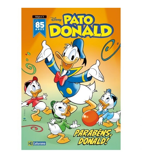 Revista Gibi Em Quadrinhos Pato Donald Nº 3 Hq Disney 2019